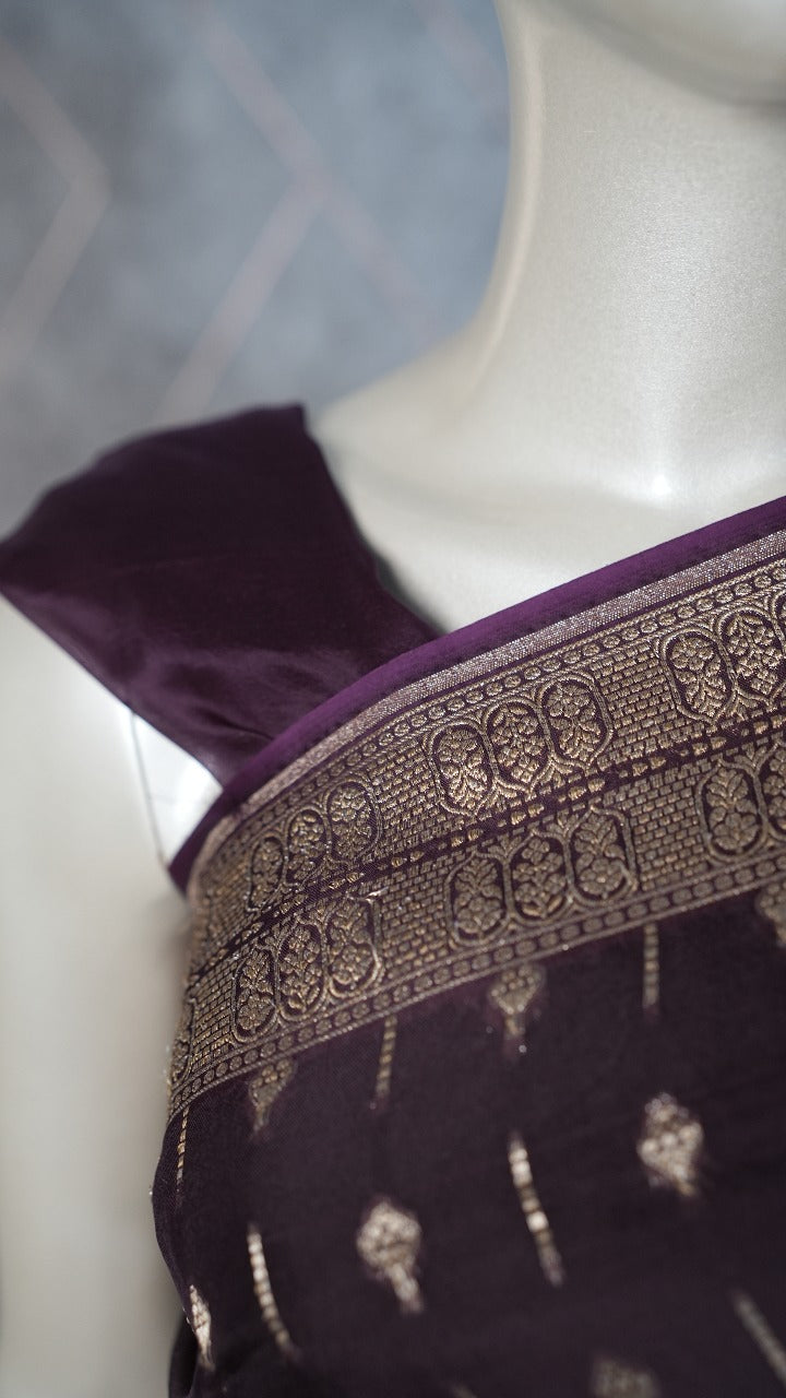 Organza Saree TSA3556