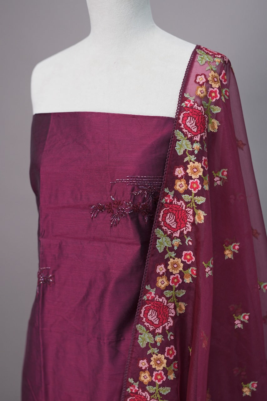 Chanderi Salwar TSS3384
