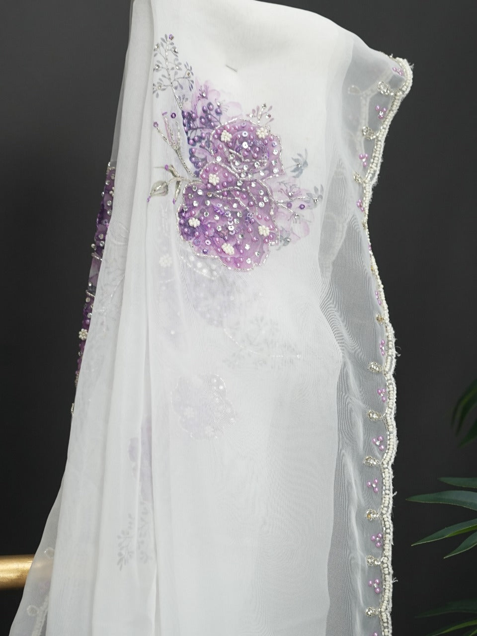 Organza Saree TSA2764