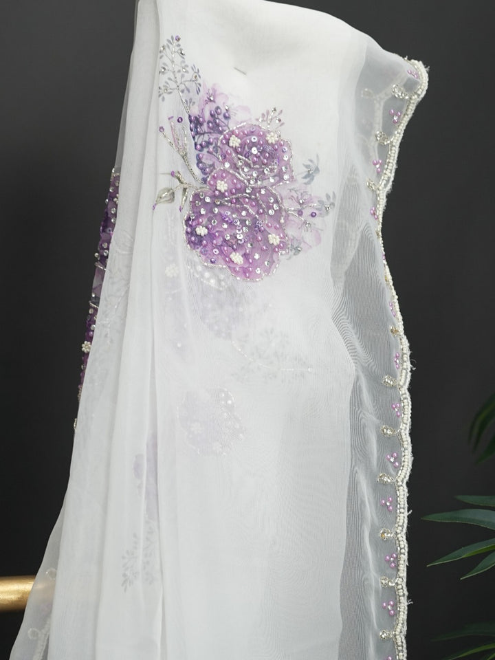 Organza Saree TSA2764
