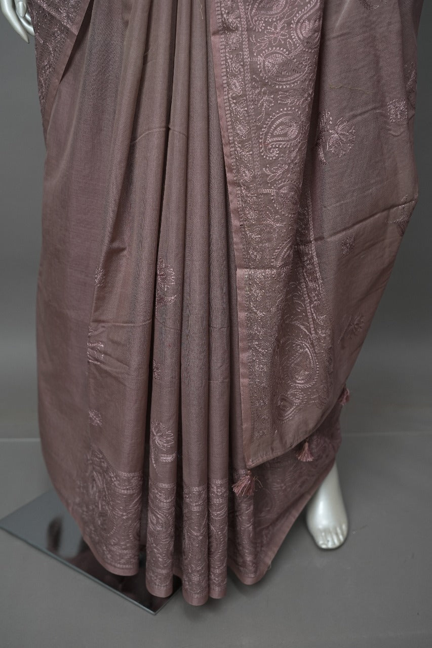 Linen Cotton Saree TSA3407