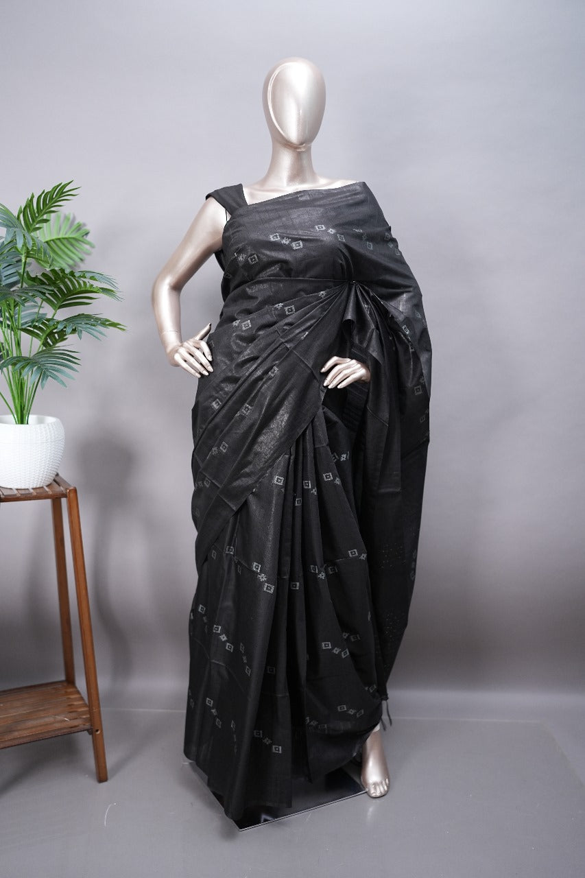 Semi-Tussar Saree TSA2226