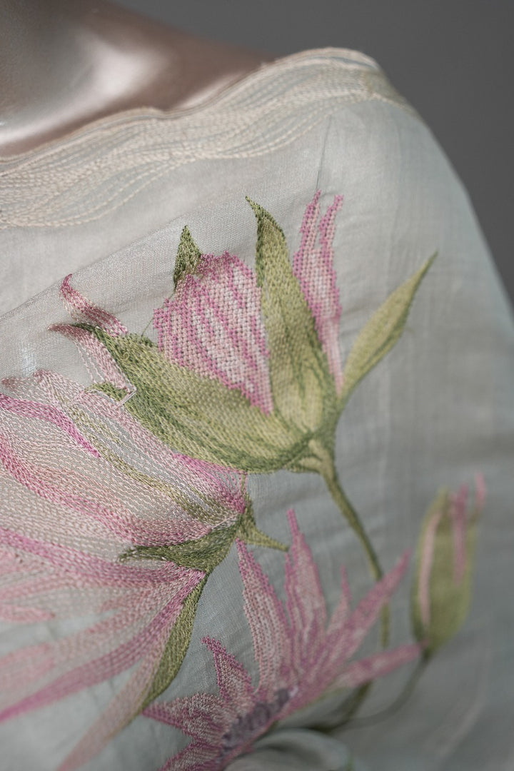 Chanderi Tissue Saree TSA3270