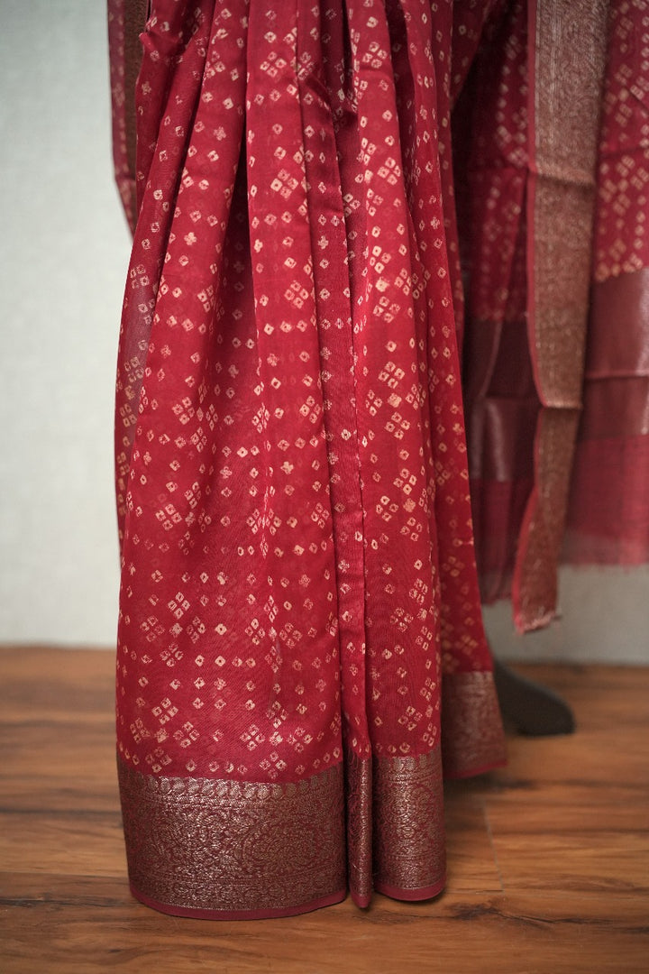 Chanderi Saree TSA2561
