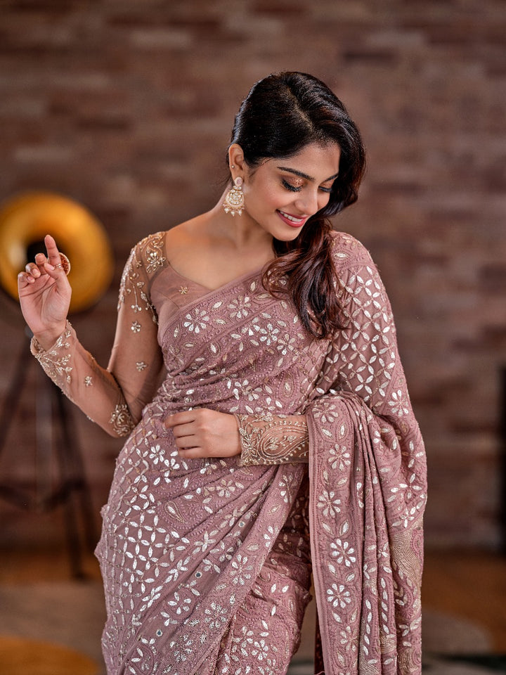 Chikkankari Saree TSA210