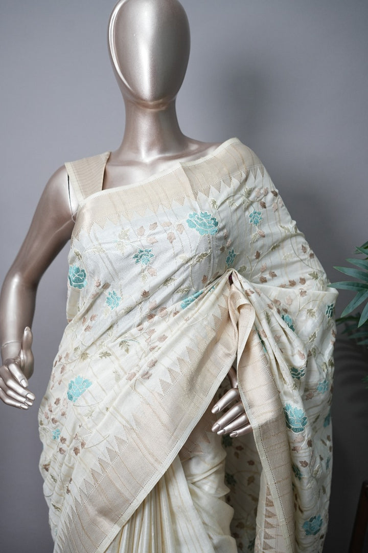 Semi-Tussar Saree TSA2413
