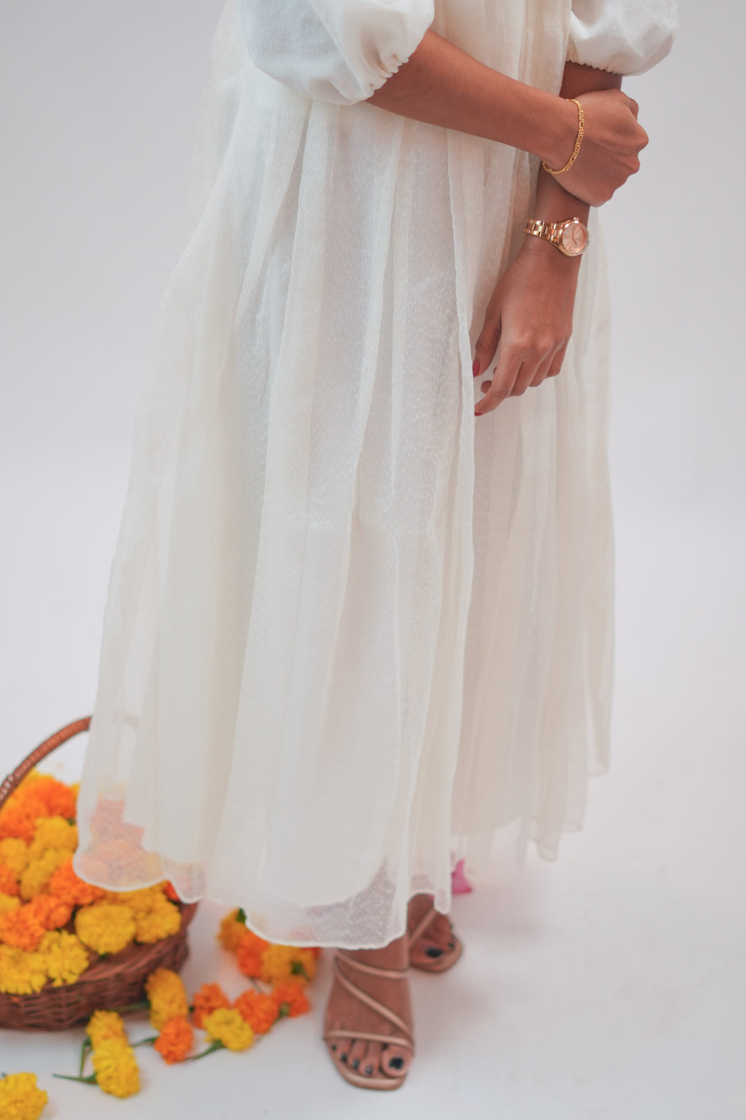 A-Line Gathered Kurta TKT1004
