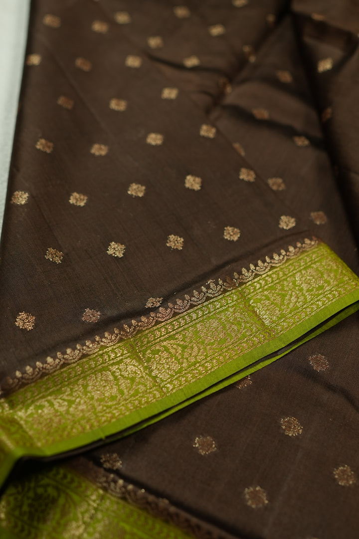 Chanderi Tussar Saree TSA4893