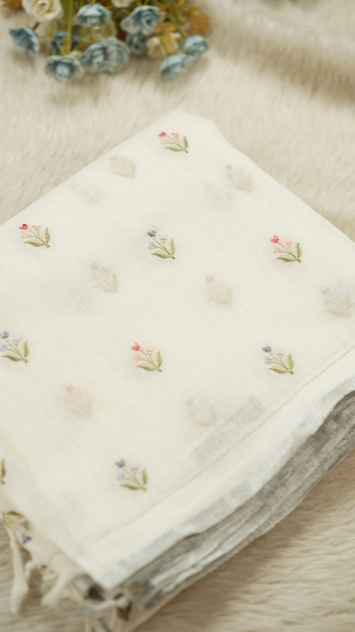 Linen Saree TSA0476