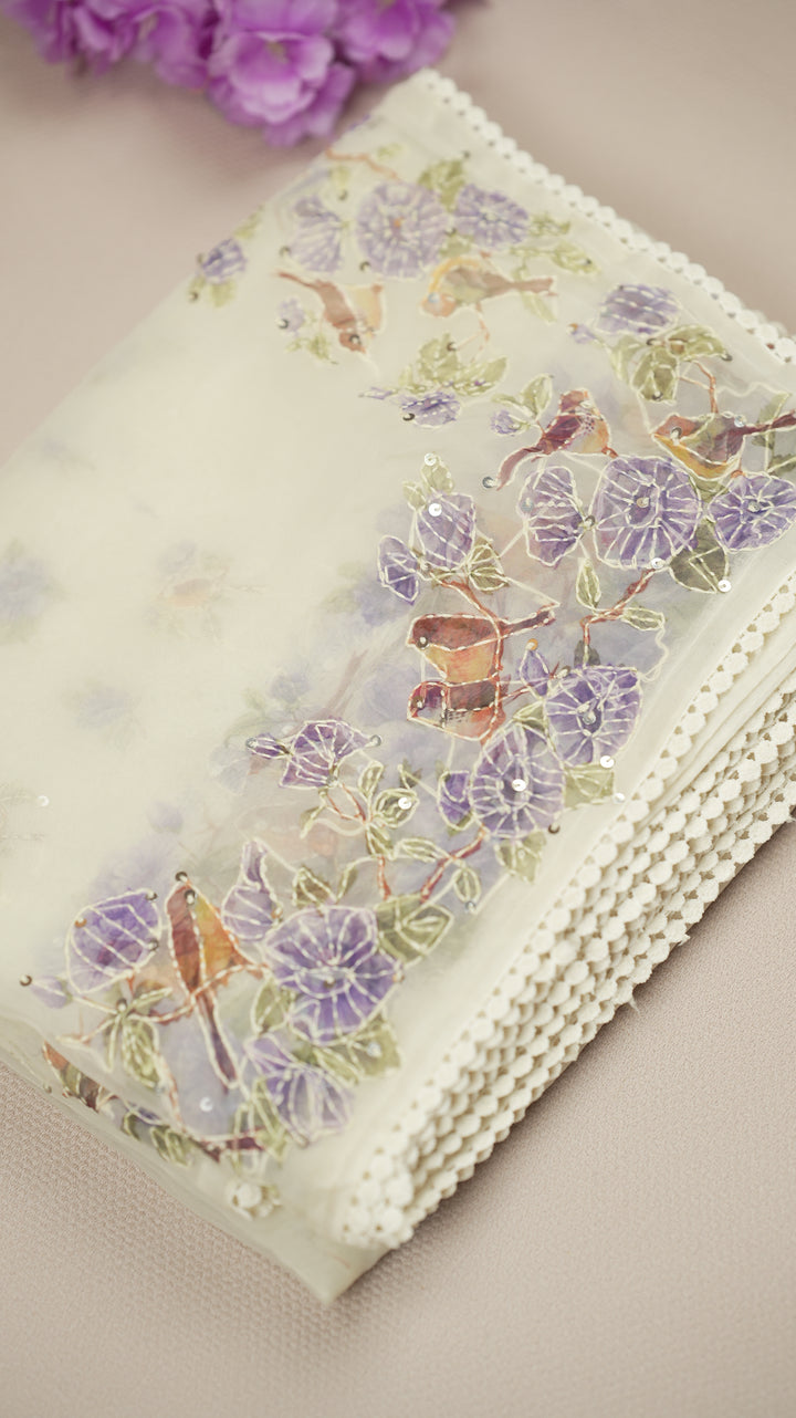 Organza Saree TSA0480