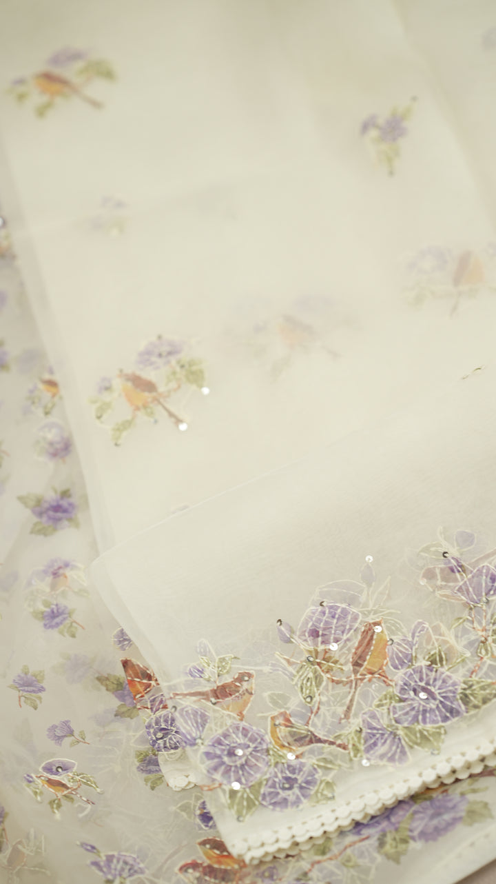 Organza Saree TSA0480