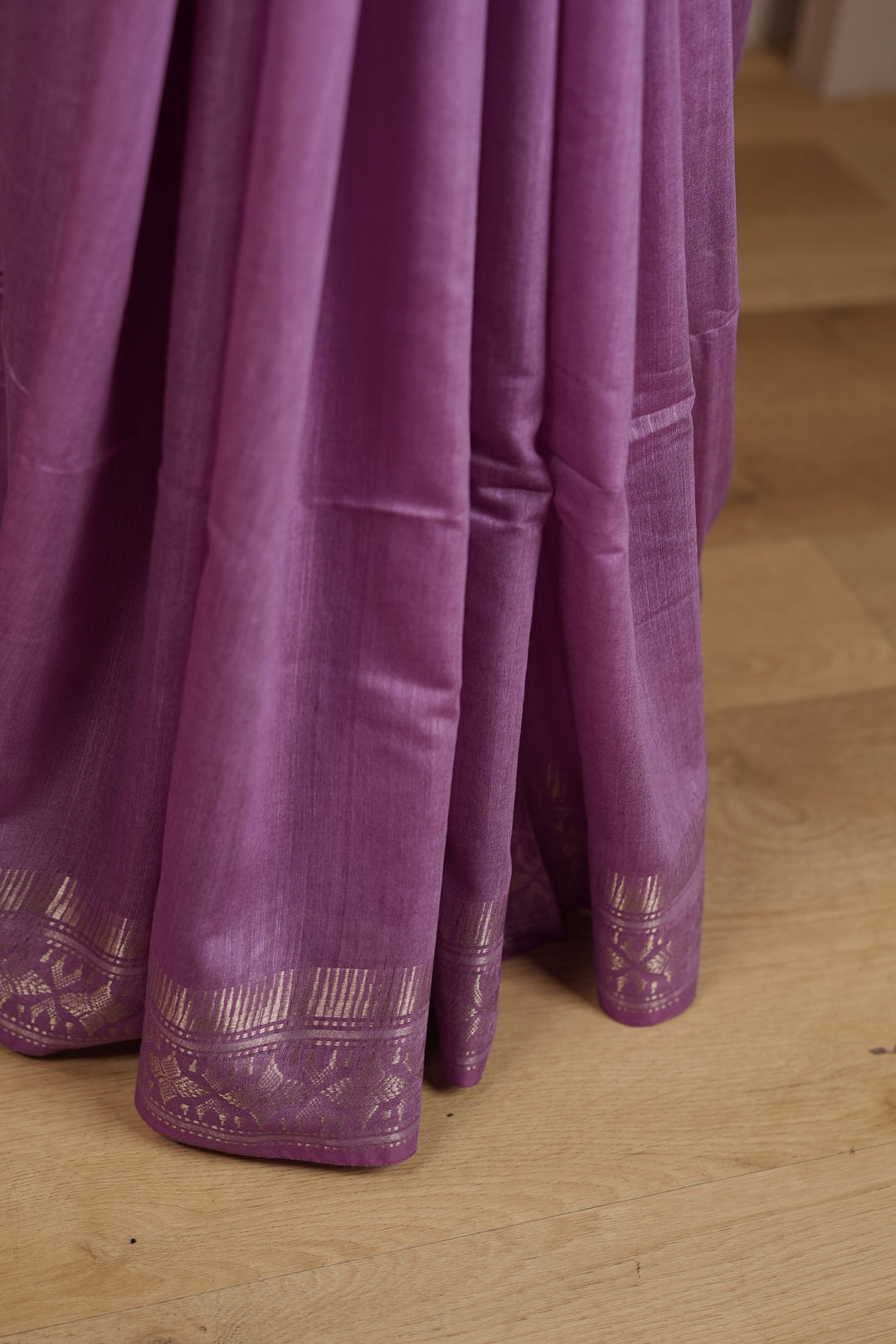 Linen Cotton Saree TSA0323