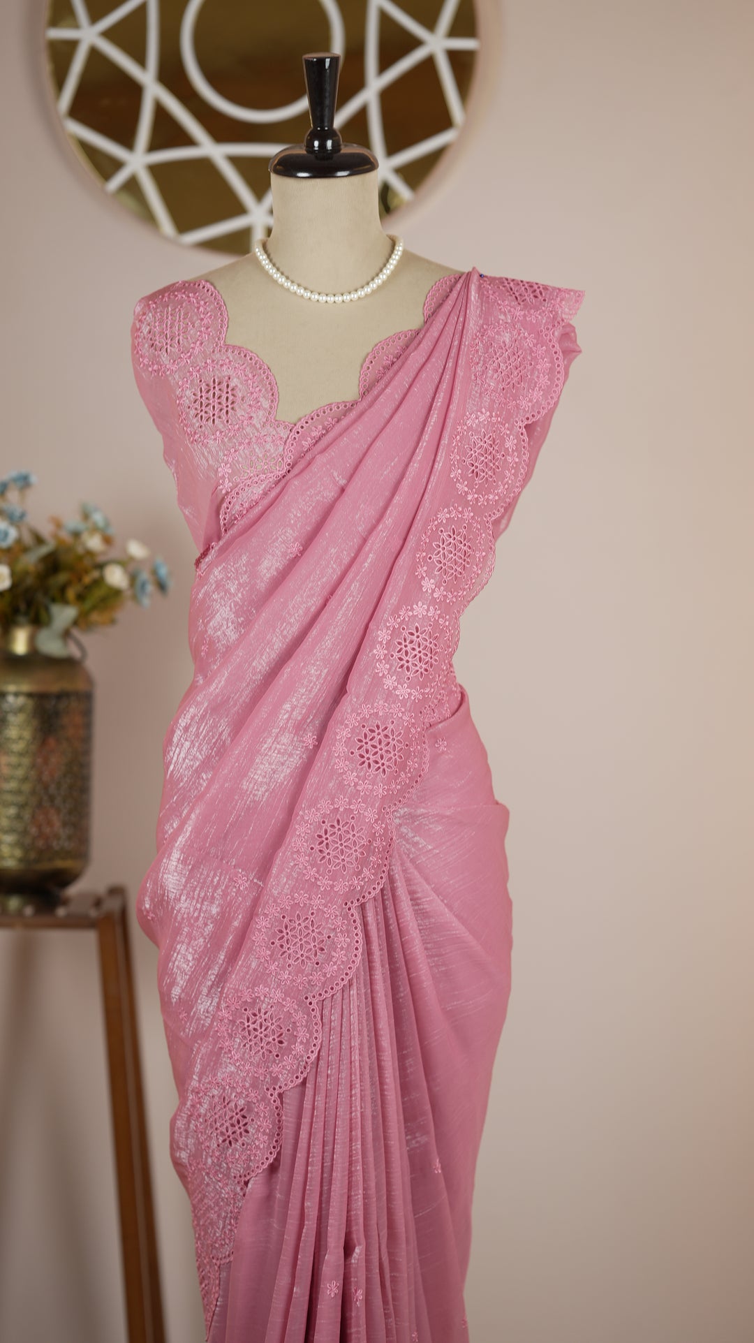 Shimmer Organza Saree TSA0489