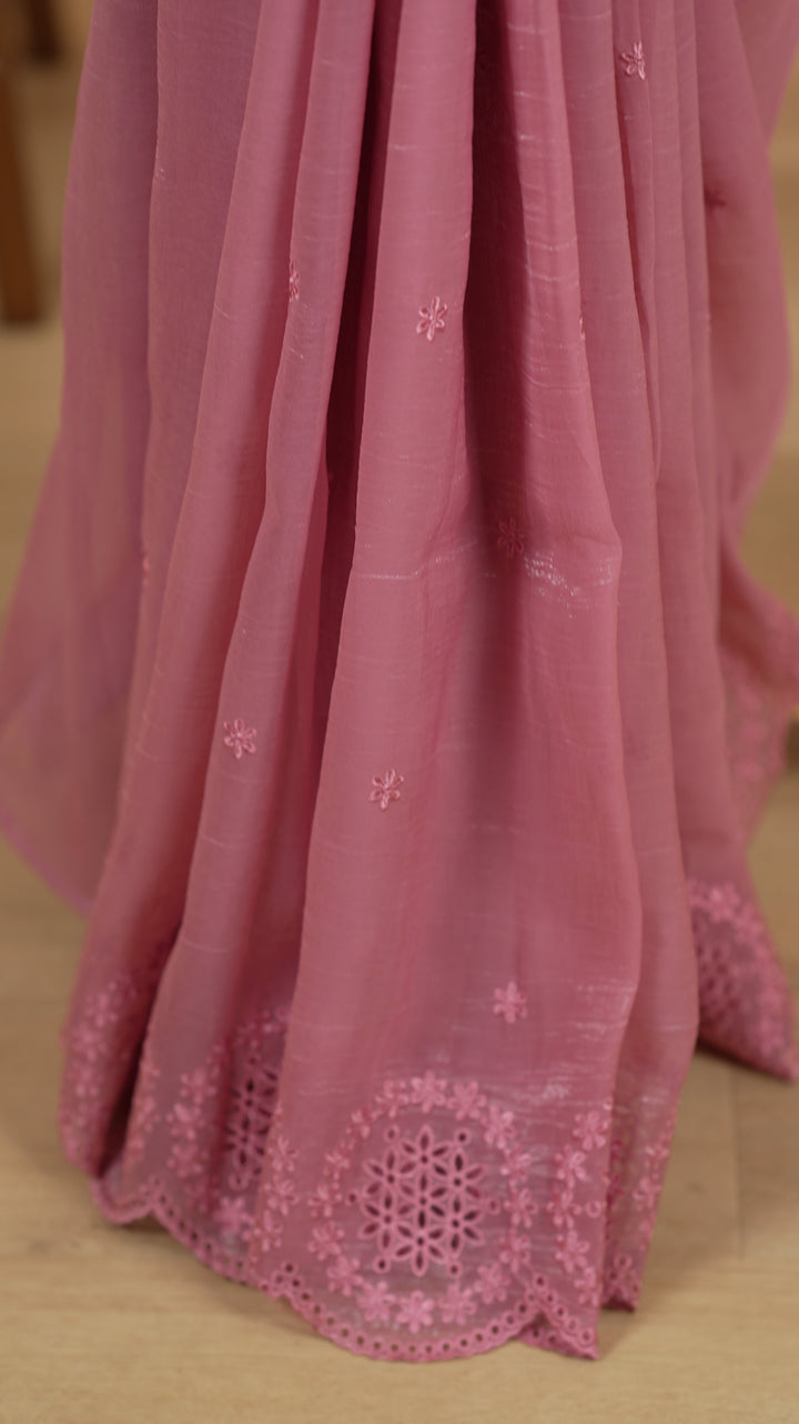 Shimmer Organza Saree TSA0489