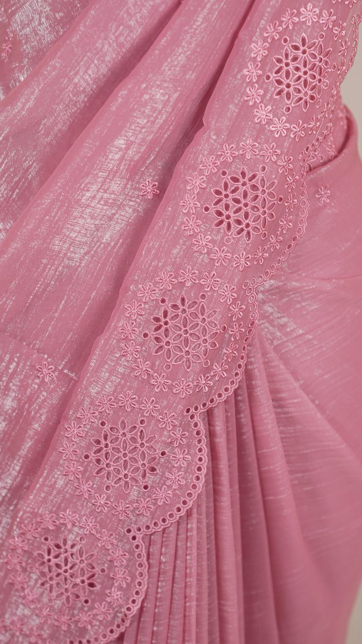 Shimmer Organza Saree TSA0489