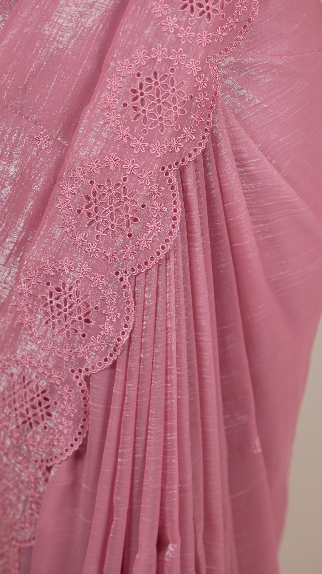 Shimmer Organza Saree TSA0489