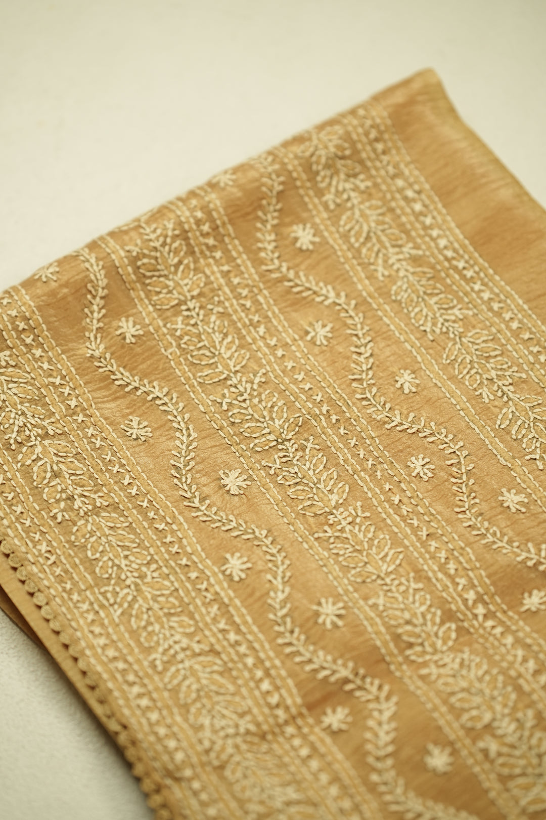 Crushed Organza Saree TSA0320