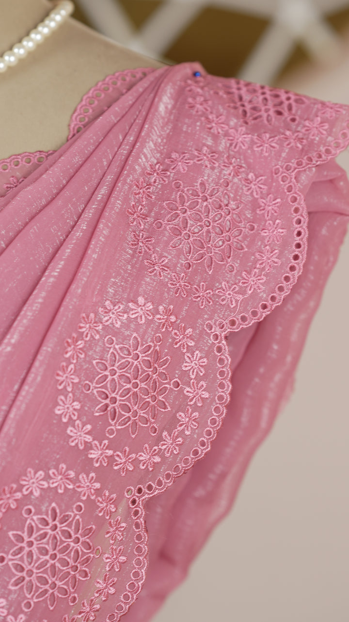 Shimmer Organza Saree TSA0489