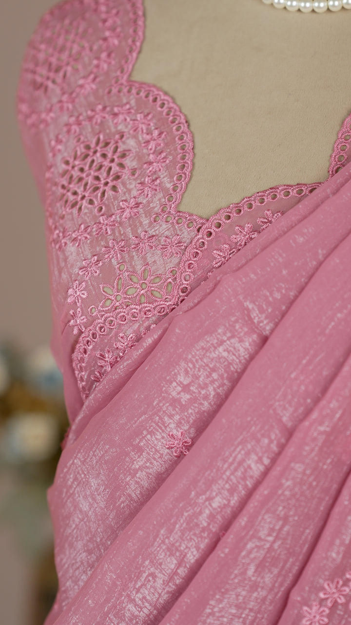 Shimmer Organza Saree TSA0489