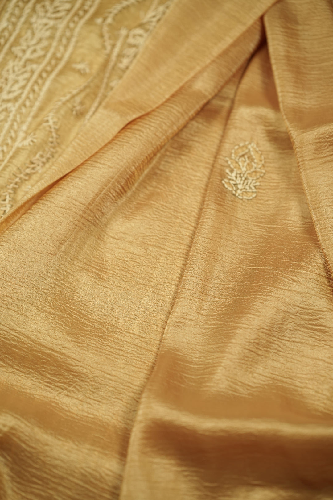 Crushed Organza Saree TSA0320