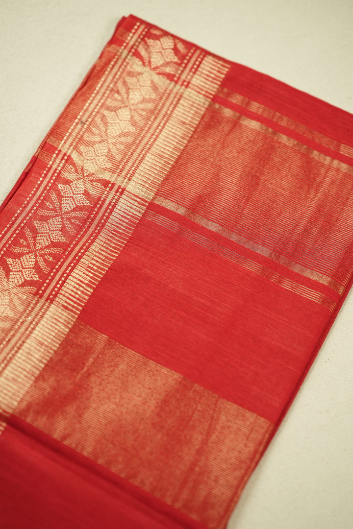 Linen Cotton Saree TSA0317
