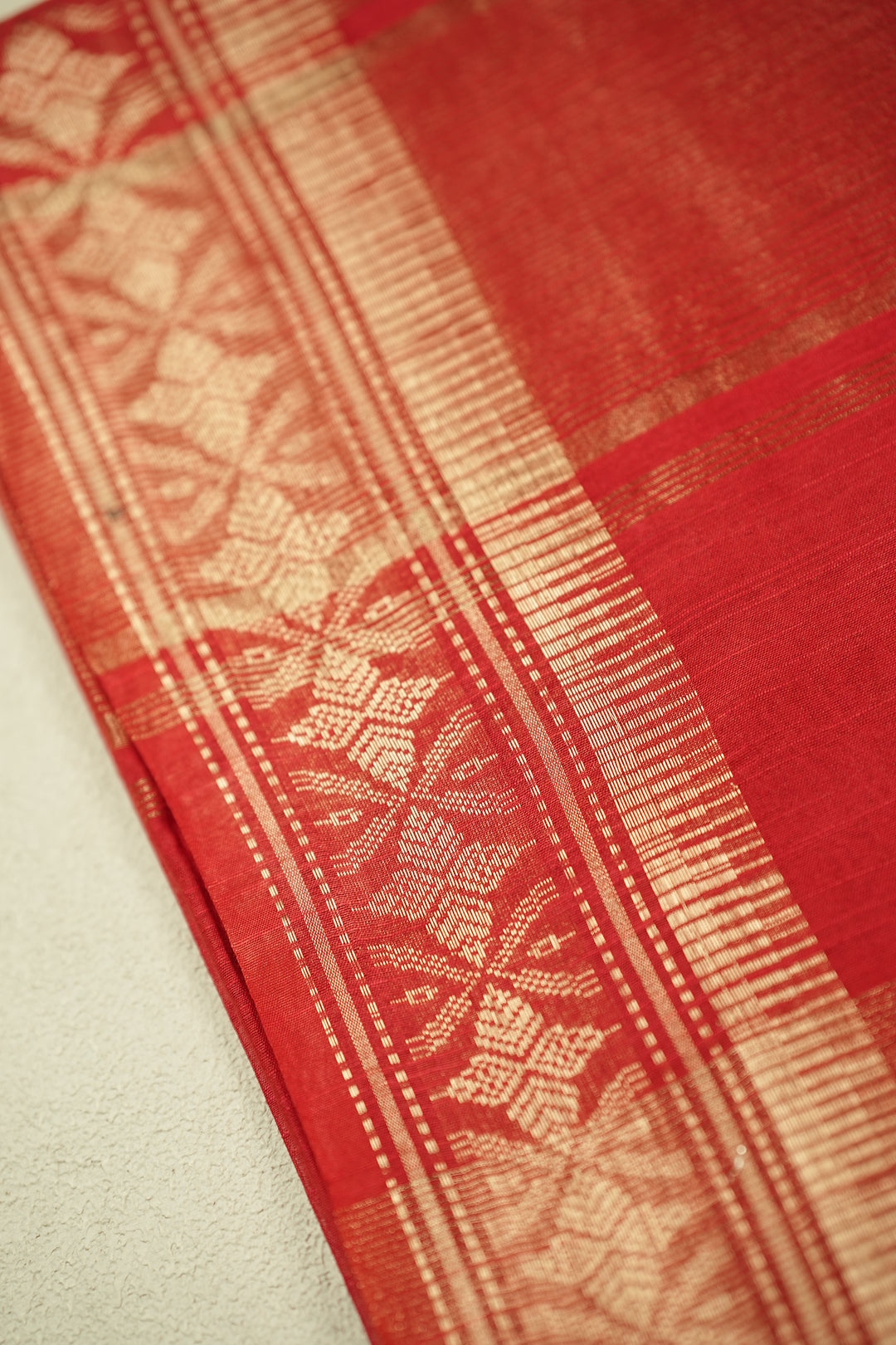 Linen Cotton Saree TSA0317
