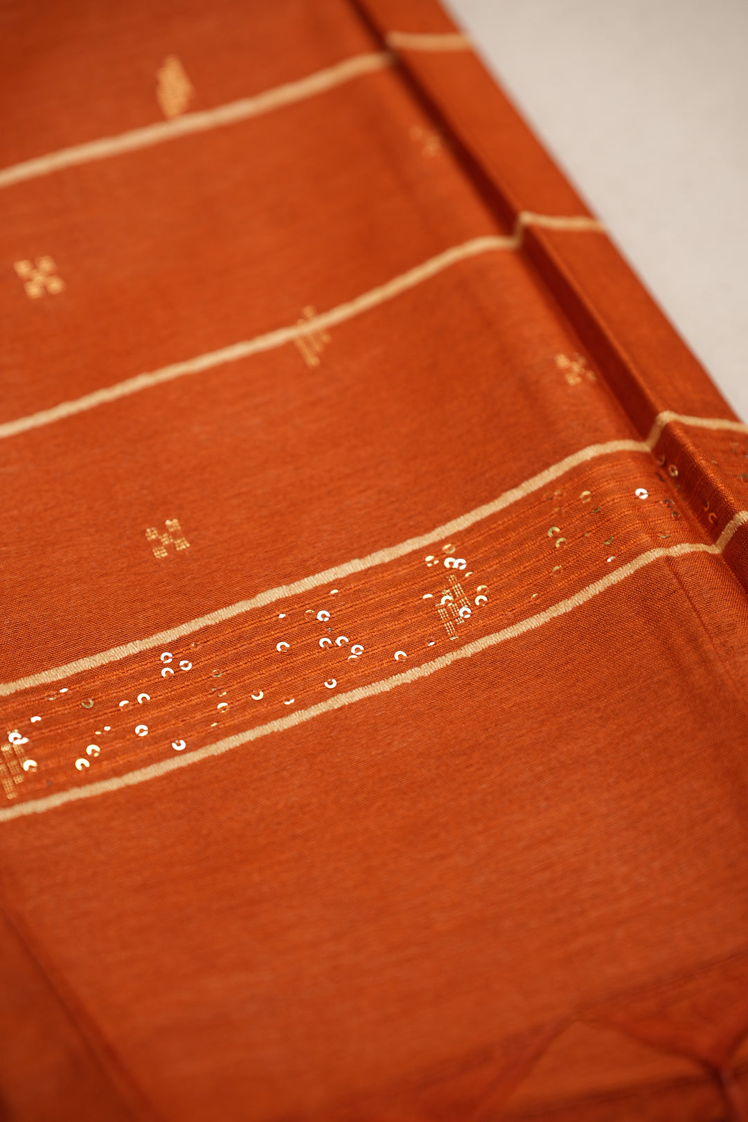 Linen Cotton Saree TSA859