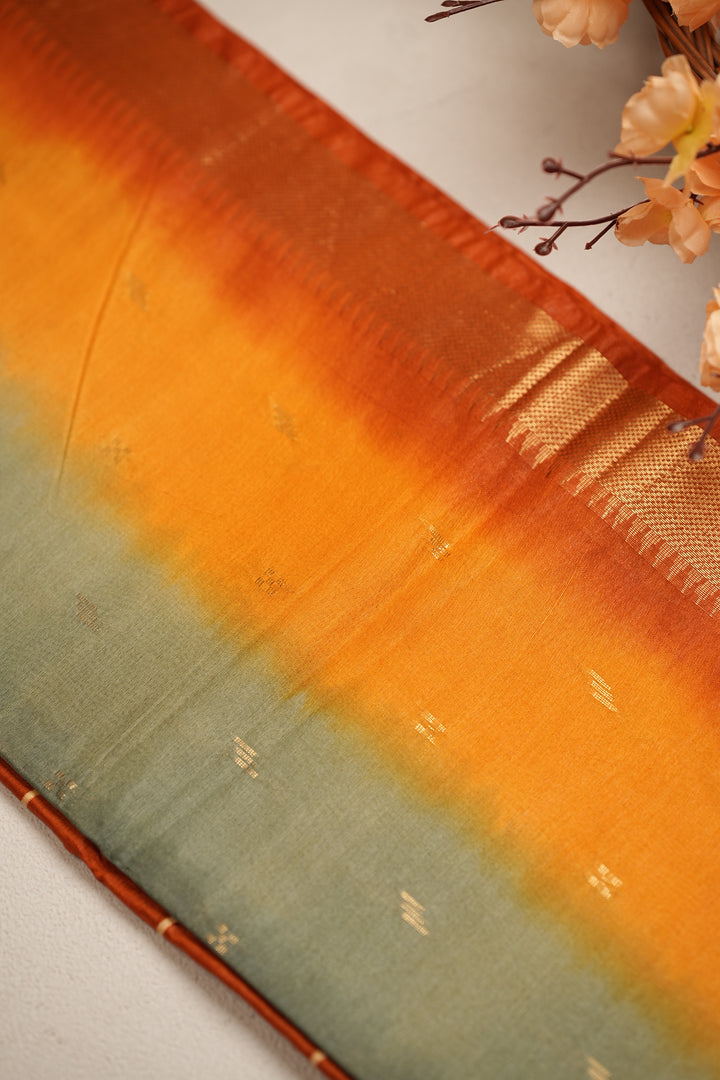 Linen Cotton Saree TSA859