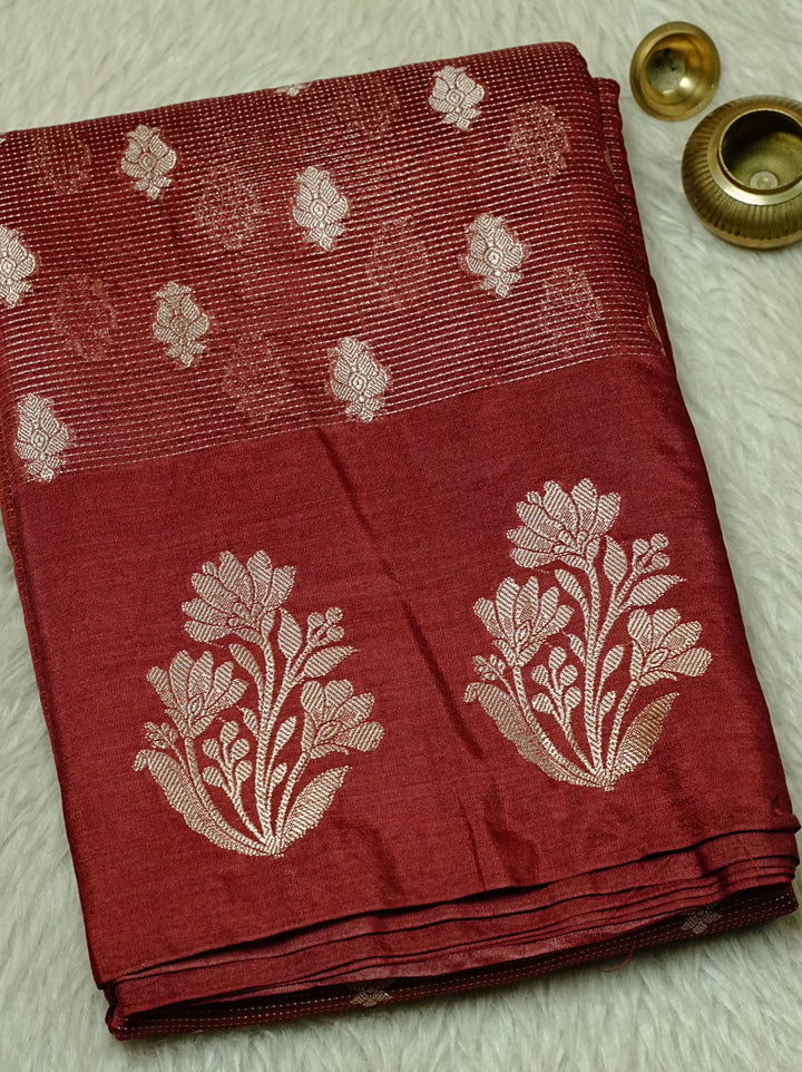 Semi Silk Saree TSA0494