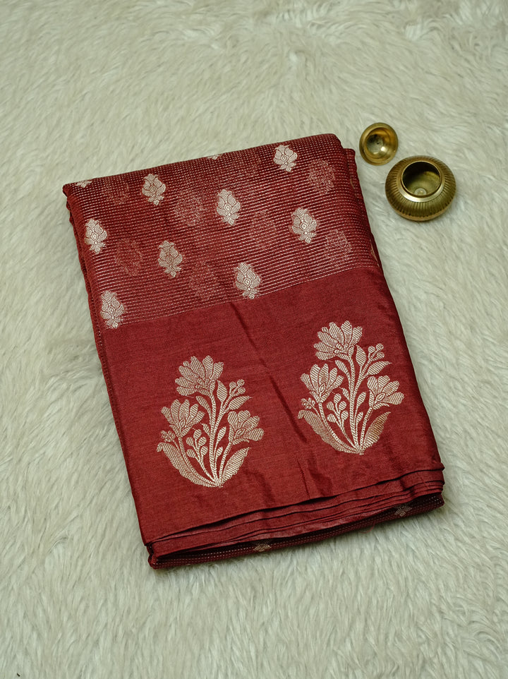 Semi Silk Saree TSA0494