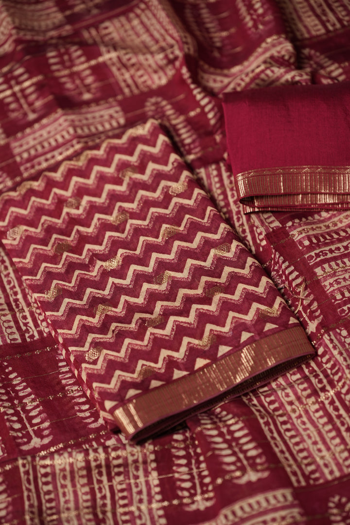 Chanderi Salwar  Tss0340