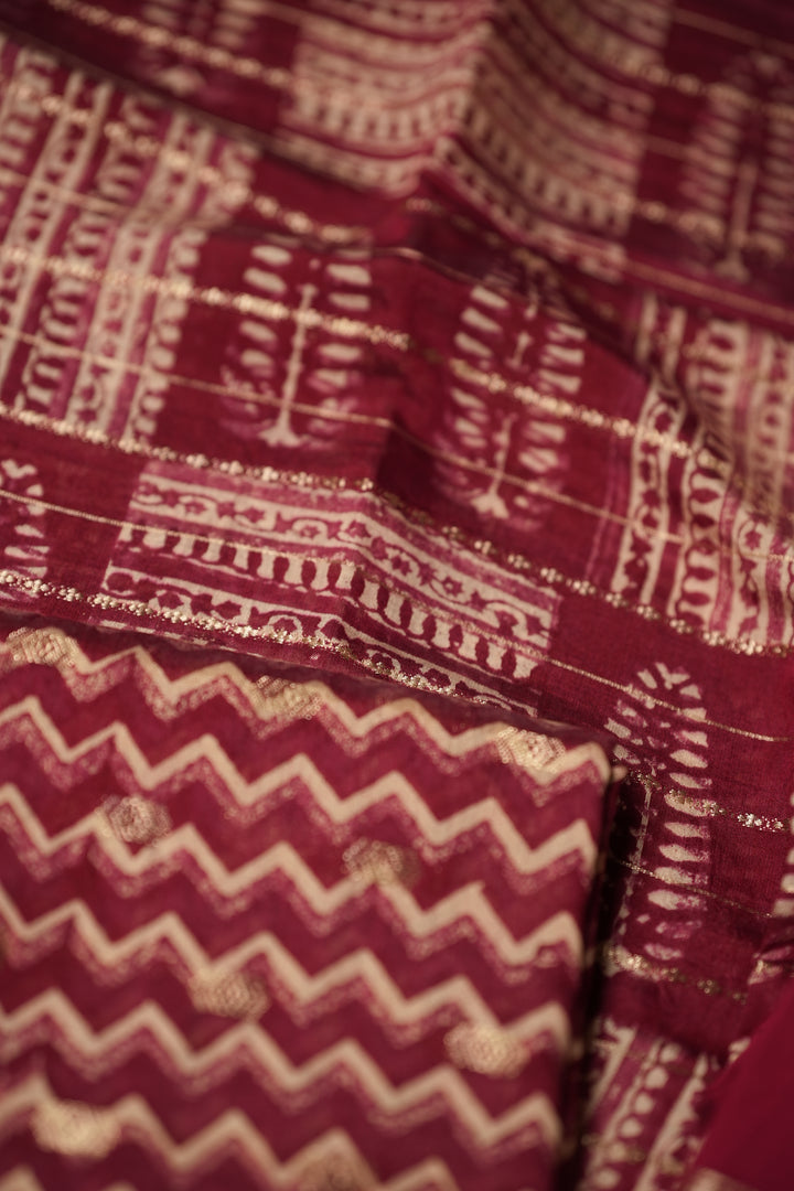 Chanderi Salwar  Tss0340