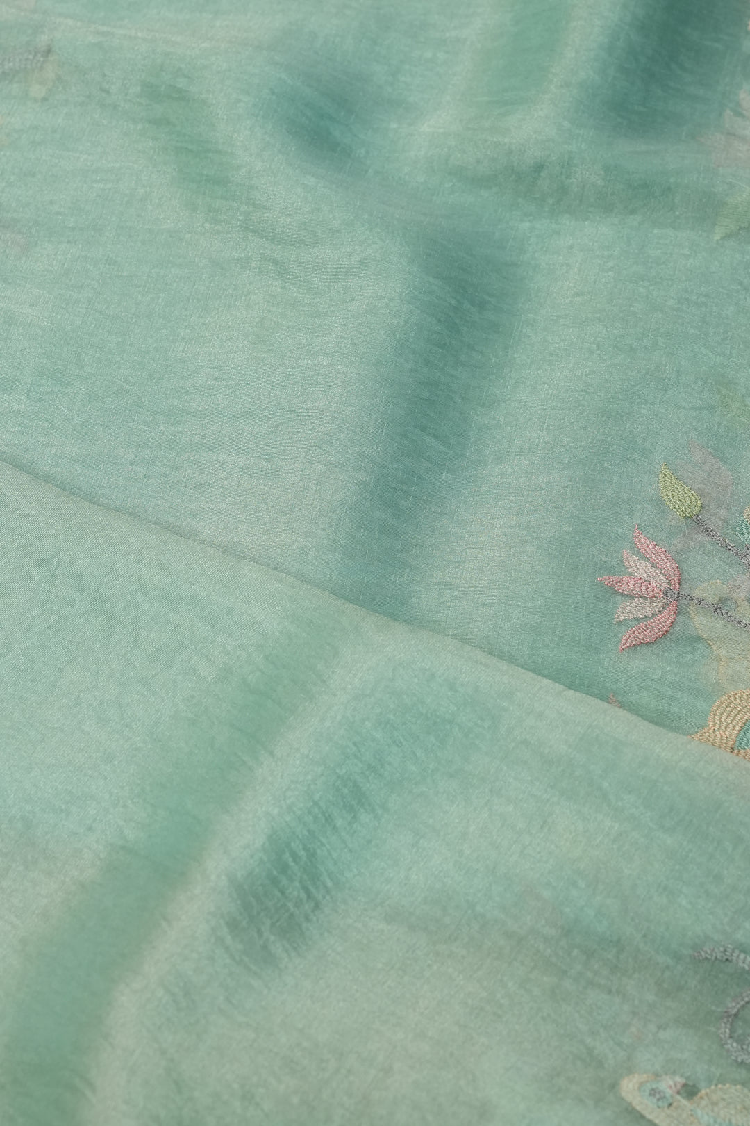 Crushed Organza Saree TSA0504