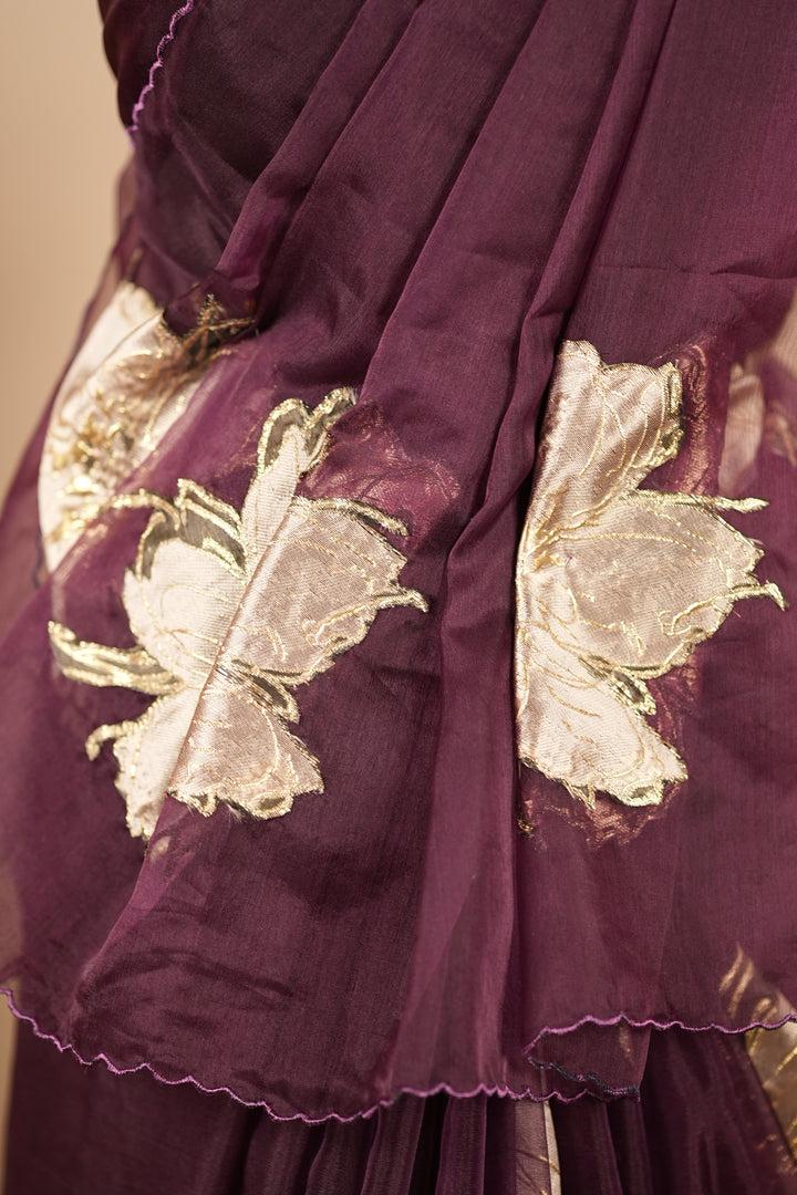 Organza Saree TSA0356