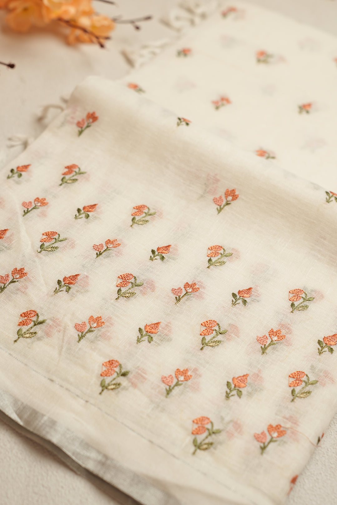 Linen Saree TSA874