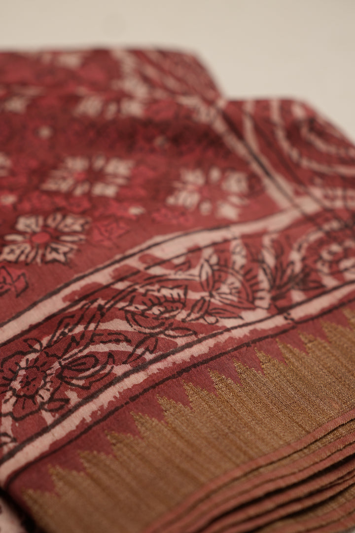Chanderi Saree TSA868
