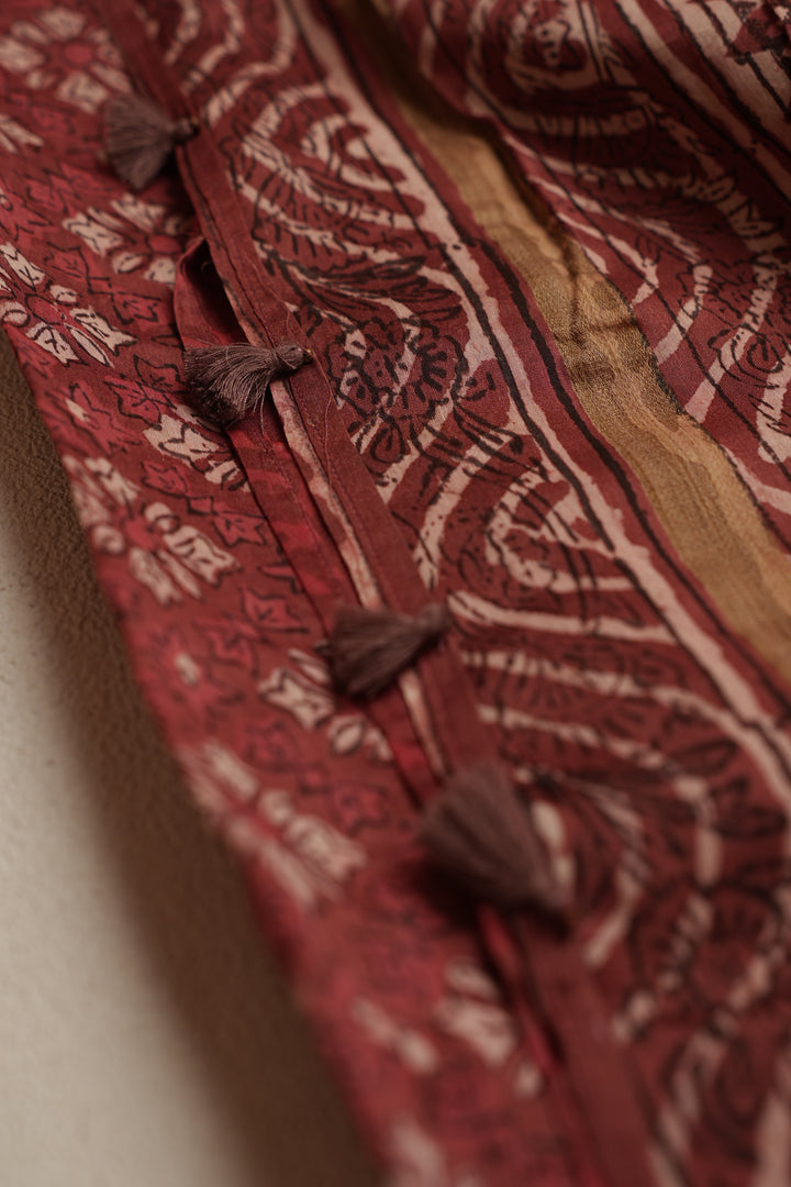 Chanderi Saree TSA868