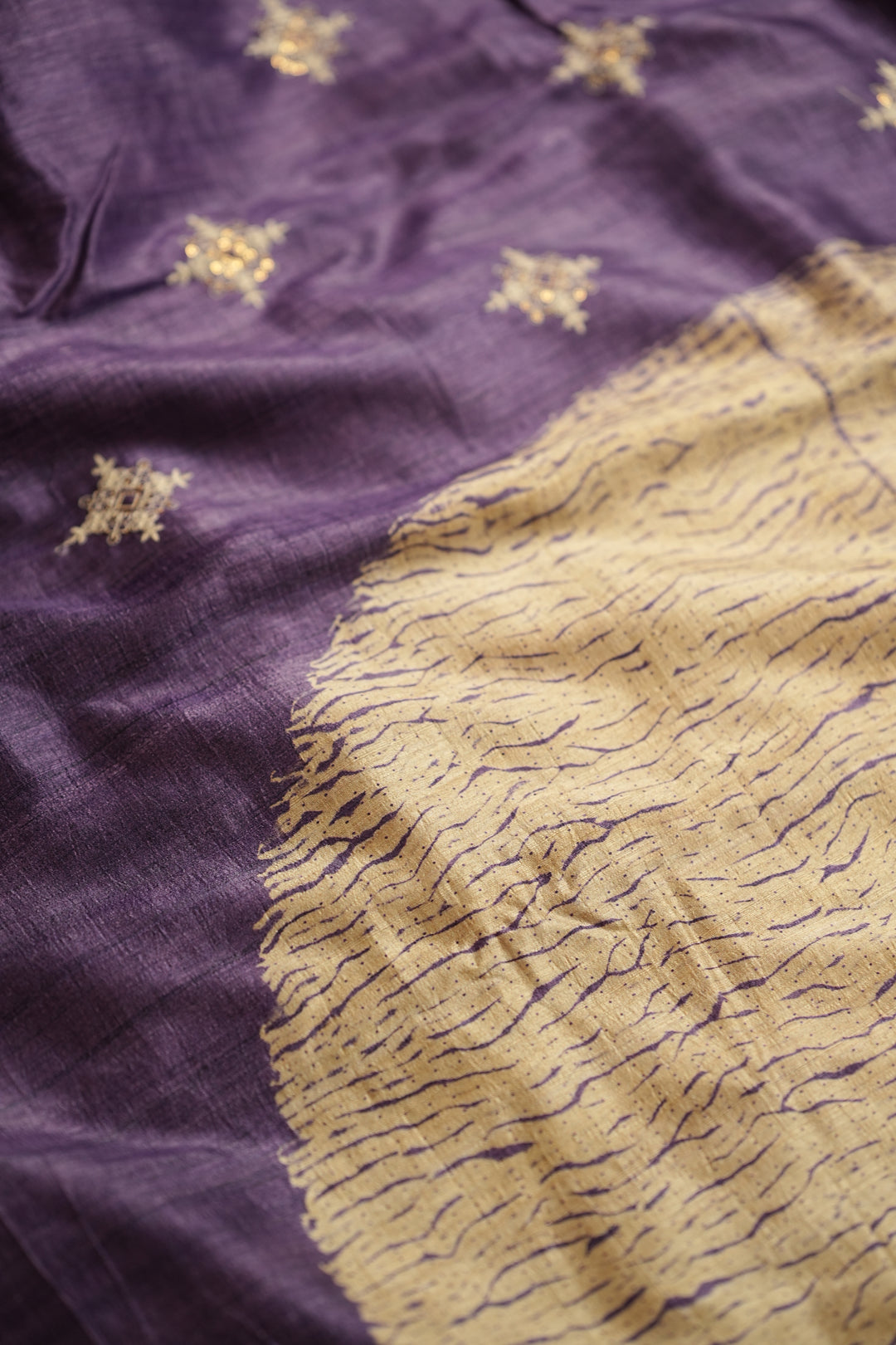 Semi Tussar Saree TSA0357