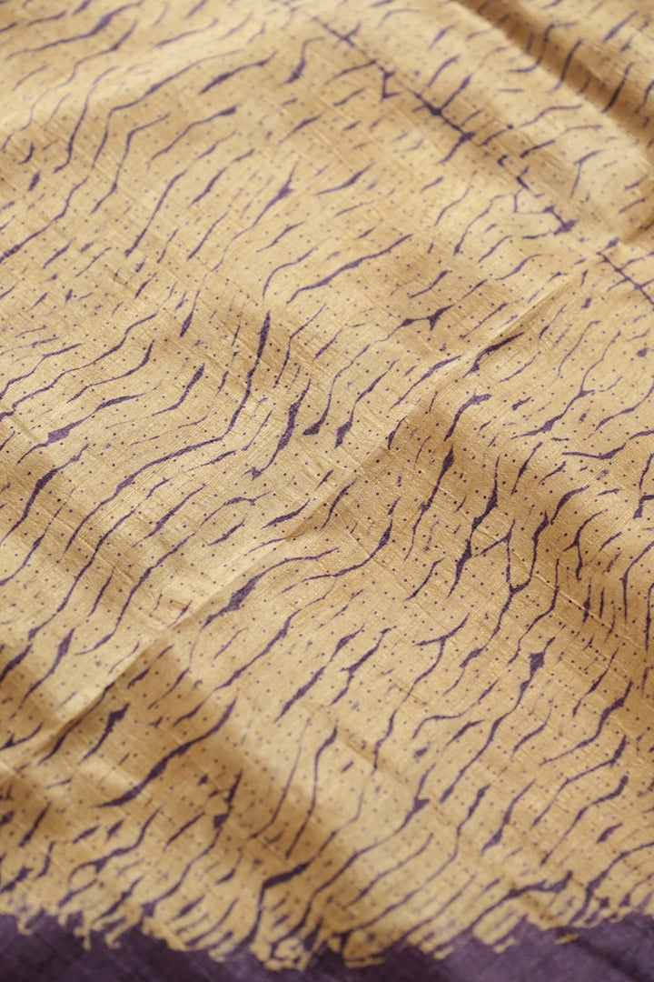 Semi Tussar Saree TSA0357