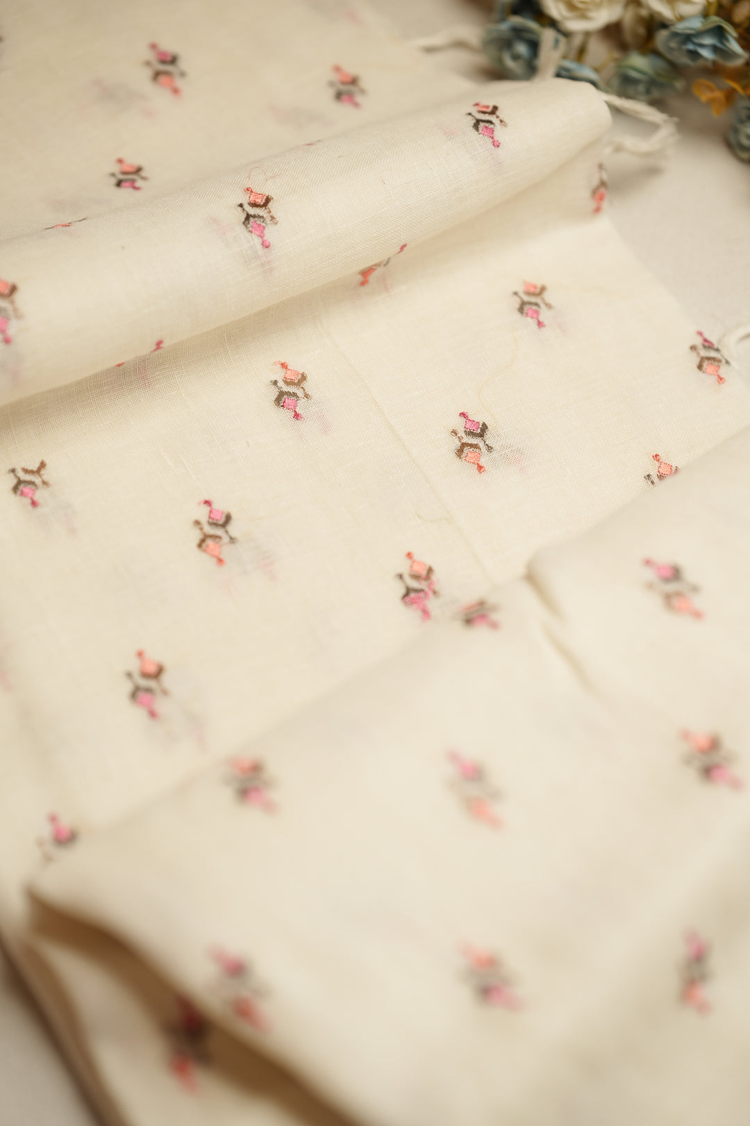 Linen Saree TSA872