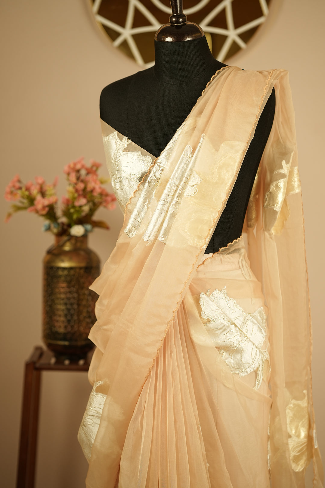 Organza Saree TSA0355