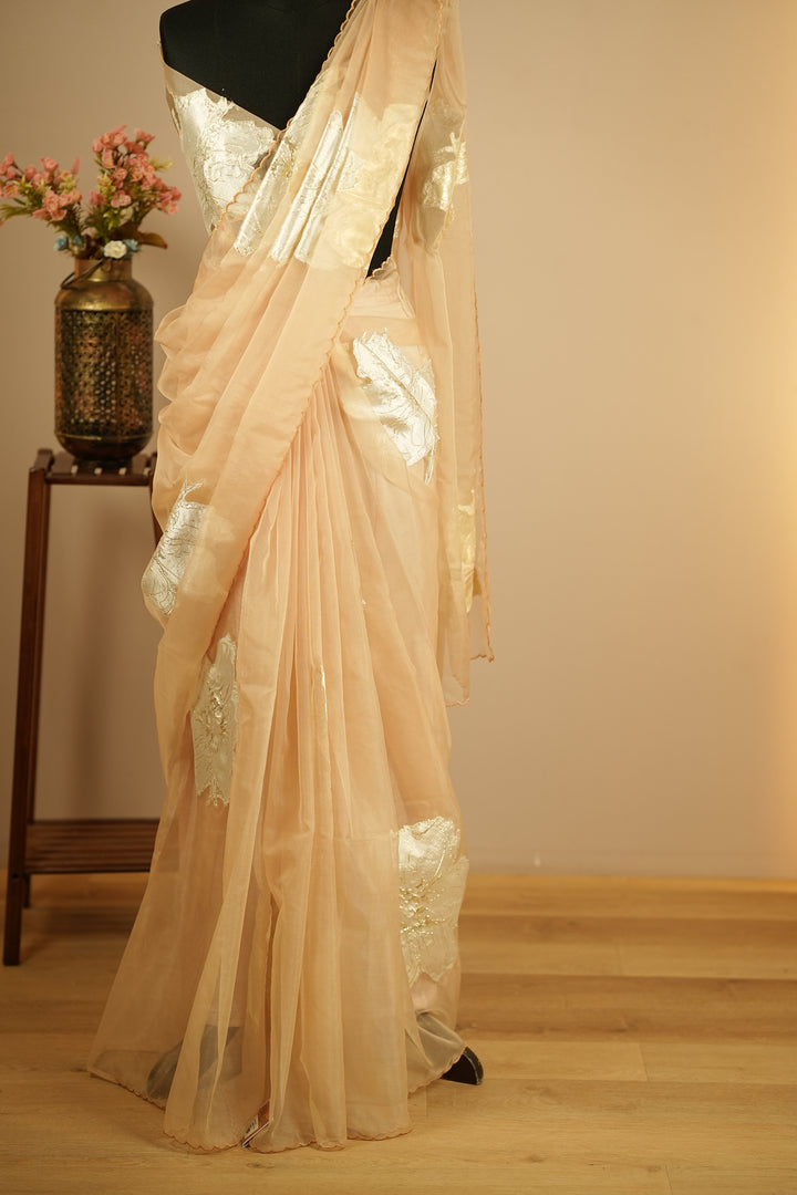 Organza Saree TSA0355