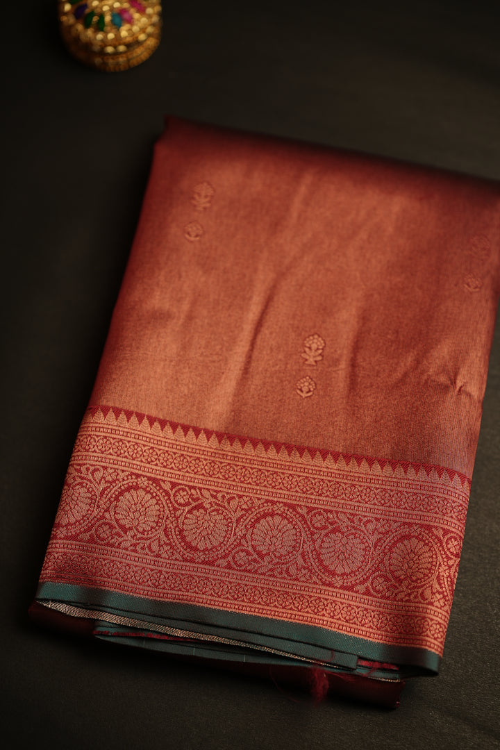 Semi-Silk Saree TSA880