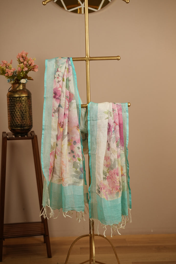 Linen Dupatta TDA0368