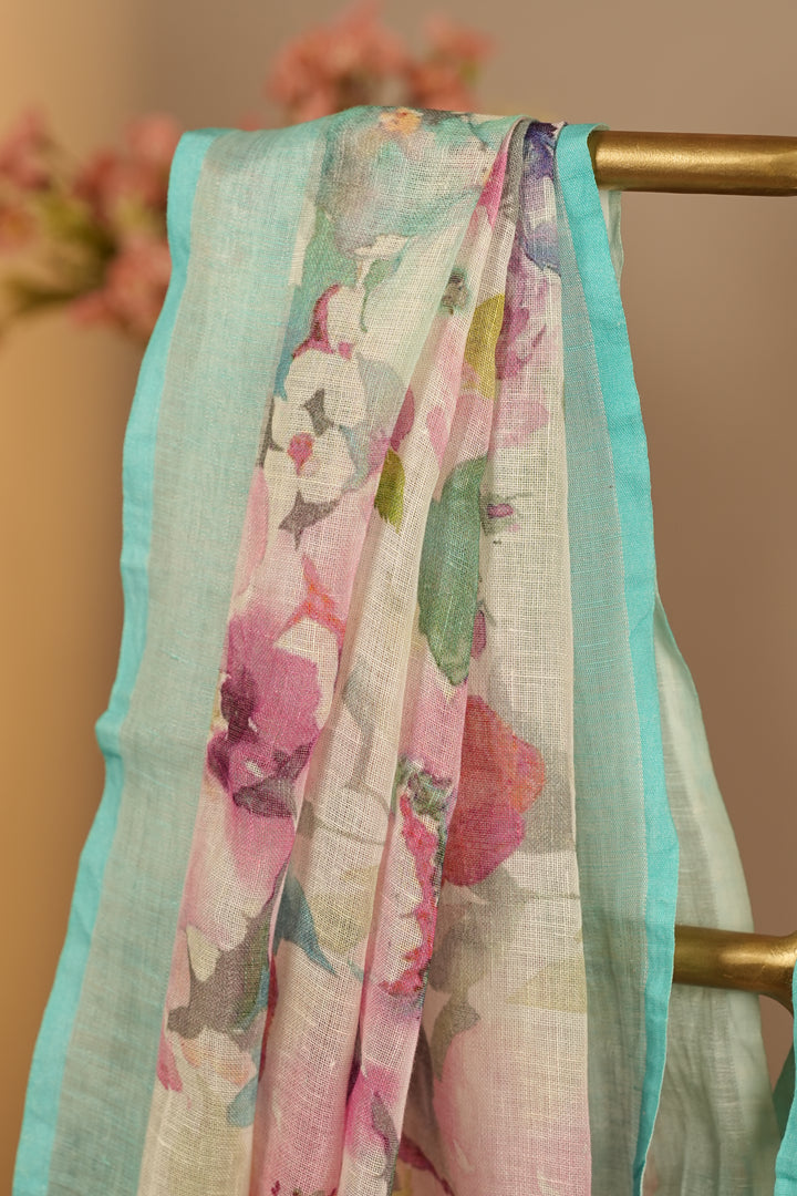 Linen Dupatta TDA0368