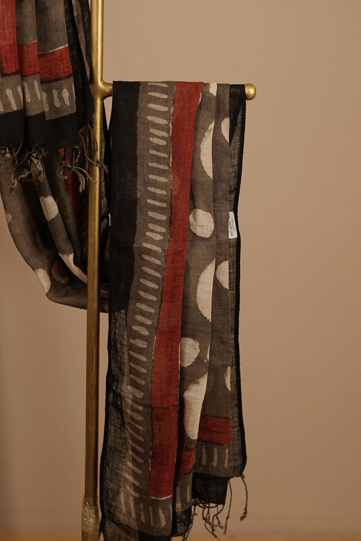 Linen Dupatta TDA0369