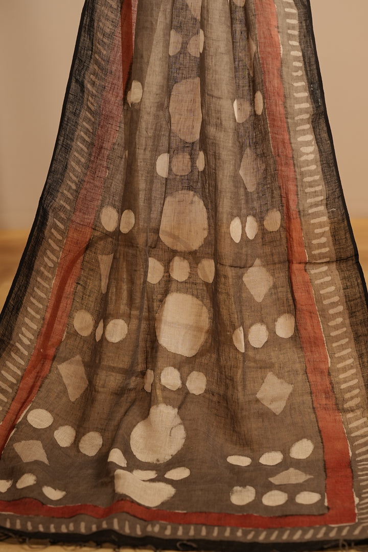 Linen Dupatta TDA0369