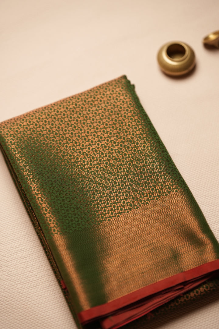 Semi Silk Saree TSAO375