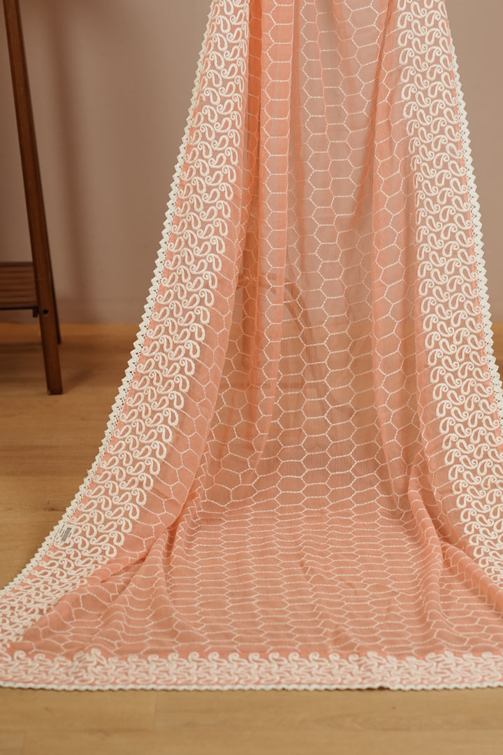 Crushed Chinon Dupatta TDA389