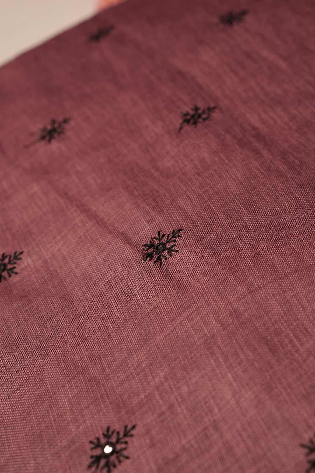 Linen Material TRF4655 Mauve